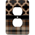 Moroccan & Plaid Electric Outlet Plate