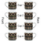 Moroccan & Plaid Espresso Cup - 6oz (Double Shot Set of 4) APPROVAL