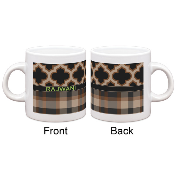 Moroccan & Plaid Espresso Cup - Apvl