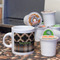 Moroccan & Plaid Espresso Cup - Single Lifestyle