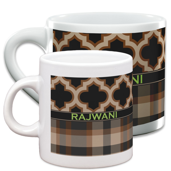 Moroccan & Plaid Espresso Mugs - Main Parent