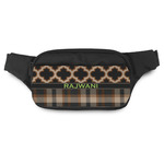 Moroccan & Plaid Fanny Pack - Modern Style (Personalized)