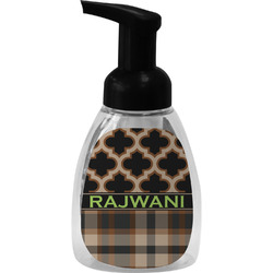 Moroccan & Plaid Foam Soap Bottle (Personalized)