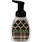 Moroccan & Plaid Foam Soap Bottle - Black (Personalized)