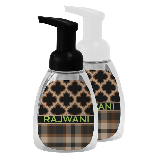 Moroccan & Plaid Foam Soap Bottles - Main