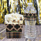 Moroccan & Plaid French Fry Favor Box - w/ Water Bottle
