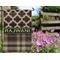 Moroccan & Plaid Garden Flag - Outside In Flowers
