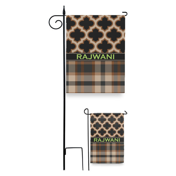 Moroccan & Plaid Garden Flag - PARENT/MAIN