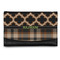 Moroccan & Plaid Genuine Leather Womens Wallet - Front/Main
