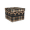 Moroccan & Plaid Gift Boxes with Lid - Canvas Wrapped - Small - Front/Main