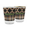 Moroccan & Plaid Glass Shot Glass - 1.5 oz (Personalized)