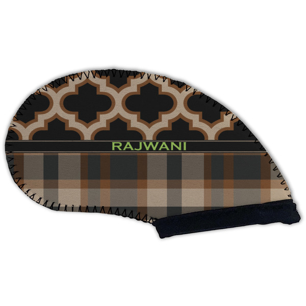 Moroccan & Plaid Golf Club Covers - BACK