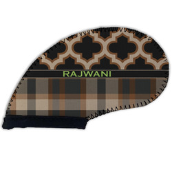 Moroccan & Plaid Golf Club Iron Cover - Single (Personalized)