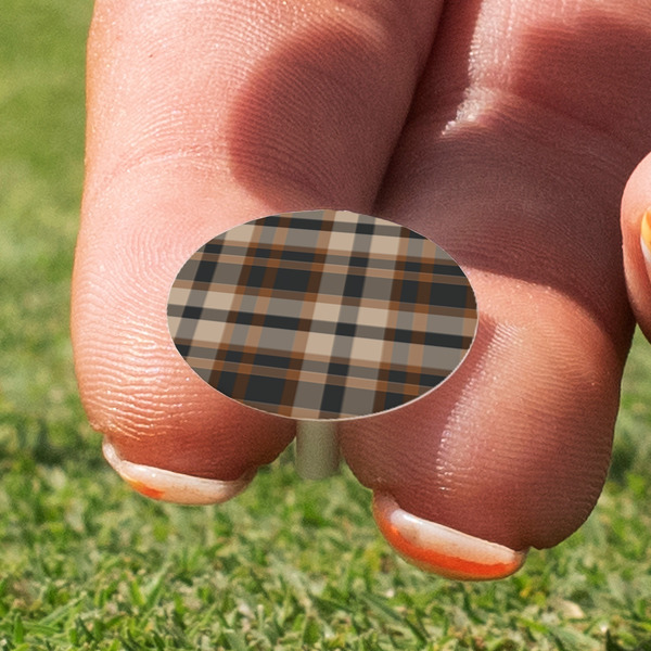 Moroccan & Plaid Golf Tees & Ball Markers Set - Marker