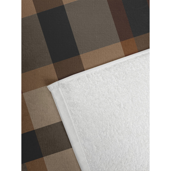 Moroccan & Plaid Golf Towel - Detail