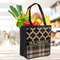 Moroccan & Plaid Grocery Bag - LIFESTYLE