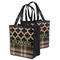 Moroccan & Plaid Grocery Bag - MAIN