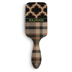 Moroccan & Plaid Hair Brushes (Personalized)