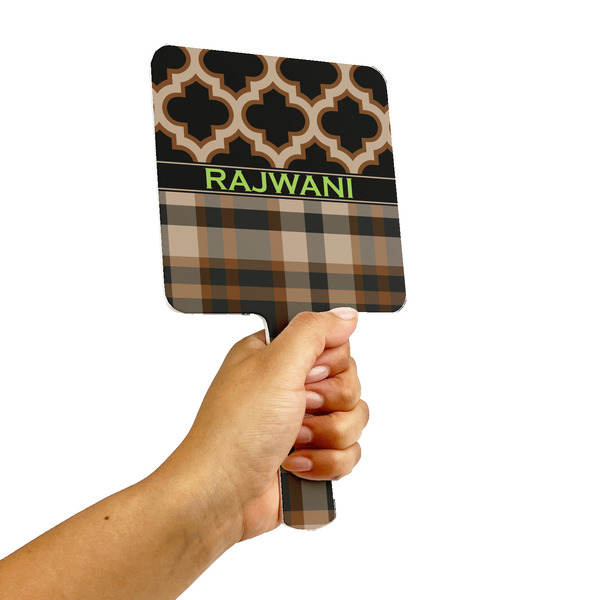 Moroccan & Plaid Hand Mirrors - Alt View