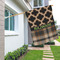 Moroccan & Plaid House Flags - Double Sided - LIFESTYLE