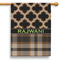 Moroccan & Plaid House Flags - Single Sided - PARENT MAIN