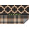 Moroccan & Plaid Indoor / Outdoor Rug - 3'x5' (Personalized)