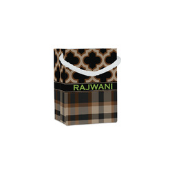 Moroccan & Plaid Jewelry Gift Bags - Gloss (Personalized)