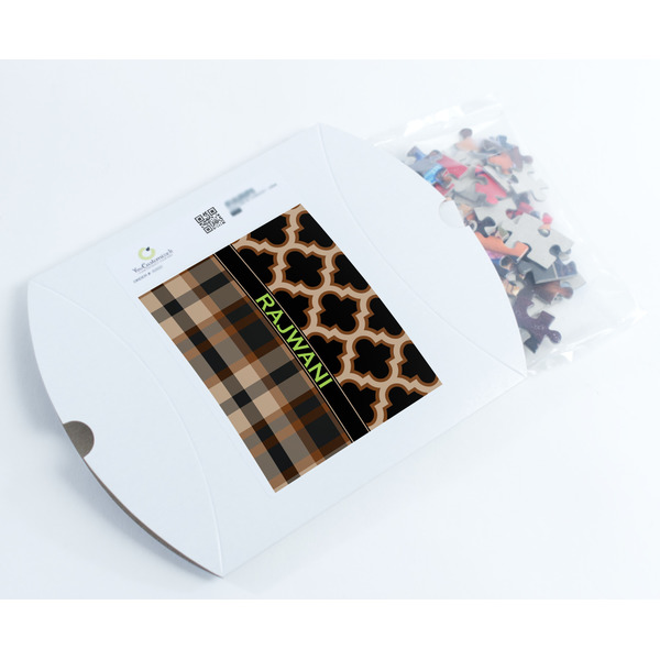 Moroccan & Plaid Jigsaw Puzzle 110 Piece - Box
