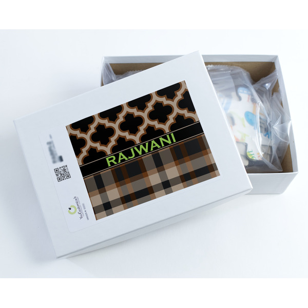 Moroccan & Plaid Jigsaw Puzzle 30 Piece - Box