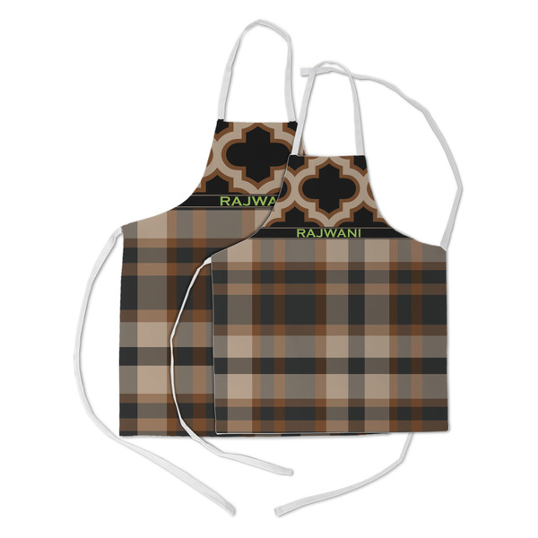 Moroccan & Plaid Kid's Aprons - Parent - Main