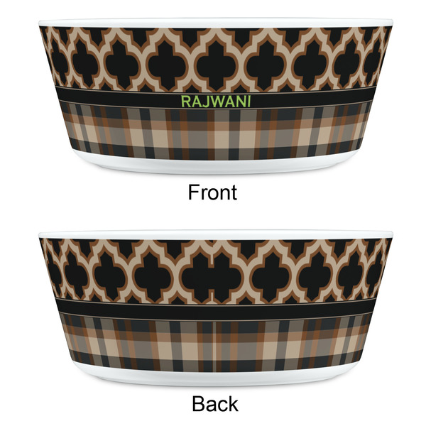 Moroccan & Plaid Kids Bowls - APPROVAL