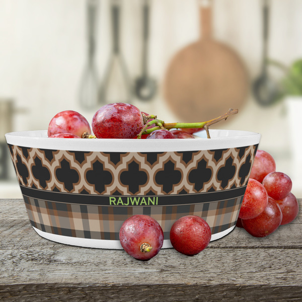 Moroccan & Plaid Kids Bowls - LIFESTYLE
