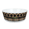 Moroccan & Plaid Kid's Bowl (Personalized)