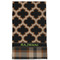Moroccan & Plaid Kitchen Towel - Poly Cotton - Full Front