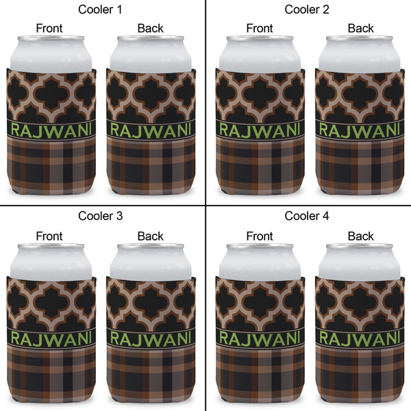 Moroccan & Plaid Can Sleeve (Approval)