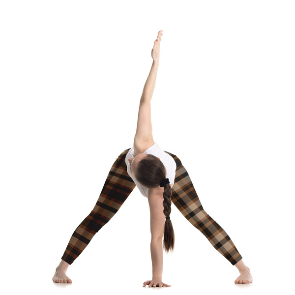 Moroccan & Plaid Ladies Leggings - LIFESTYLE