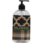 Moroccan & Plaid Plastic Soap / Lotion Dispenser (Personalized)