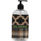 Moroccan & Plaid Plastic Soap / Lotion Dispenser (Personalized)