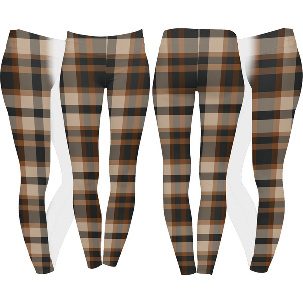 Moroccan & Plaid Leggings Turn Around - Apvl