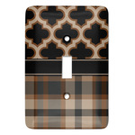 Moroccan & Plaid Light Switch Cover (Single Toggle)