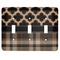 Moroccan & Plaid Light Switch Covers (3 Toggle Plate)