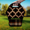 Moroccan & Plaid Lunch Bag - Hand
