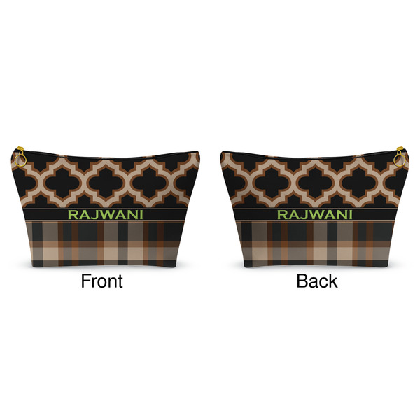 Moroccan & Plaid Makeup Bag Approval