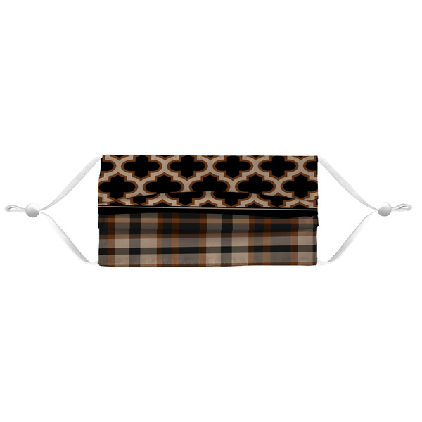Moroccan & Plaid Mask - Pleated (new) APPROVAL