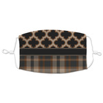 Moroccan & Plaid Adult Cloth Face Mask - XLarge