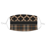 Moroccan & Plaid Adult Cloth Face Mask
