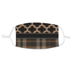 Moroccan & Plaid Adult Cloth Face Mask