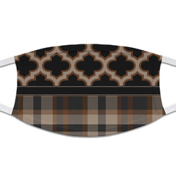 Moroccan & Plaid Cloth Face Mask (T-Shirt Fabric)