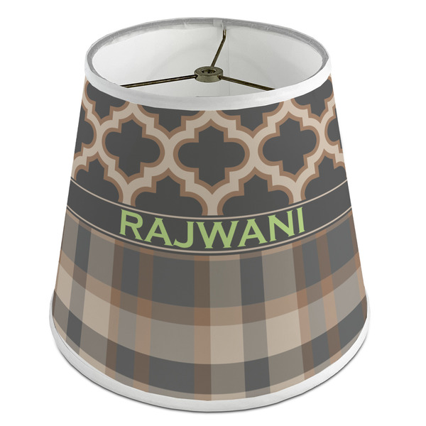 Custom Moroccan & Plaid Empire Lamp Shade (Personalized)