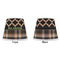 Moroccan & Plaid Poly Film Empire Lampshade - Approval